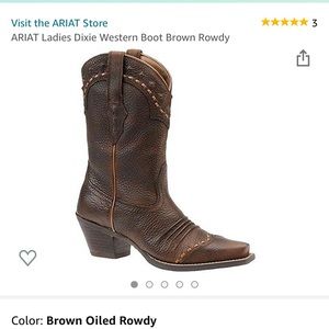 Wrist Dixie Western boot